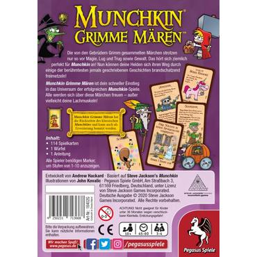 Pegasus Munchkin Grimme Mären Brætspil Rollespil