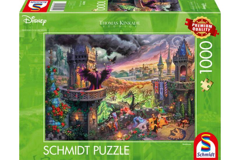 Schmidt Spiele Thomas Kinkade Studios: Maleficent, Jigsaw Puzzle (1000 pieces)