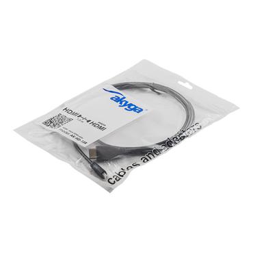 Akyga HDMI med Ethernet-kabel