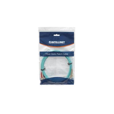 Intellinet 750912 InfiniBand og fiberoptisk kabel 1 m LC SC Turkisfarve
