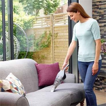 Black & Decker NVC215W h&aring;ndholdt st&oslash;vsuger Bl&aring;, Gr&aring; Posel&oslash;s