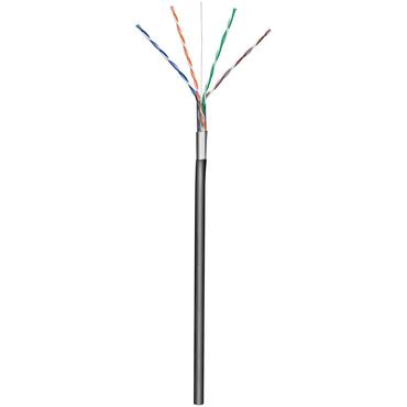 Techly ITP8-RIS-0305LO netværkskabel Sort 305 m Cat5e F/UTP (FTP)