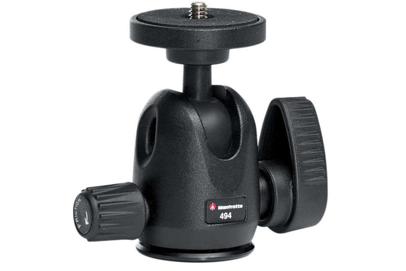 Manfrotto MH494-BH stativhoved Sort Aluminium 1/4" Kugle (form)