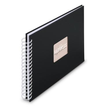 Hama 00009831 fotoalbum og arkbeskyttelse Sort 50 ark 10 x 15 Spiral indbinding