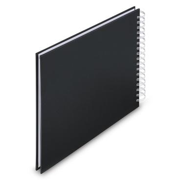Hama 00009831 fotoalbum og arkbeskyttelse Sort 50 ark 10 x 15 Spiral indbinding