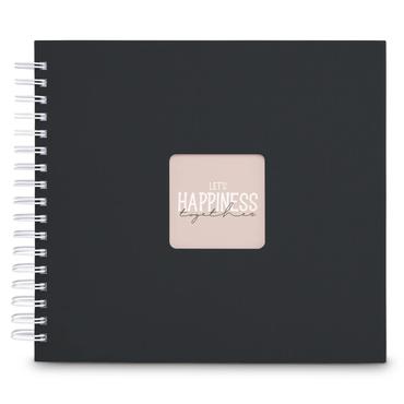 Hama 00009831 fotoalbum og arkbeskyttelse Sort 50 ark 10 x 15 Spiral indbinding