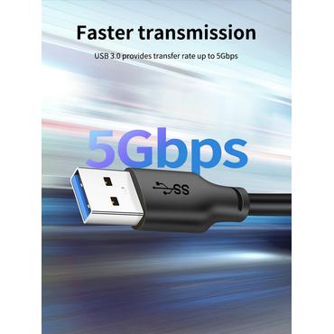 USB 3.2 Gen 1 kabel, 5 Gbps,