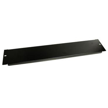 StarTech.com 2U Blanking Panel - Steel Rack Mount Filler Panel - for 19in Server Rack Enclosure or Cabinet - Black Rack Panel (BLANKB2) - t&auml;ckpanel - 2U