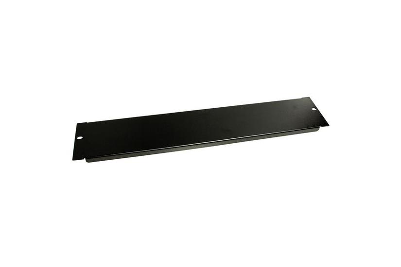 StarTech.com 2U Blanking Panel - Steel Rack Mount Filler Panel - for 19in Server Rack Enclosure or Cabinet - Black Rack Panel (BLANKB2) - t&auml;ckpanel - 2U
