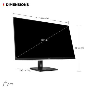 OMEN Transcend by HP 32 skærm - 32" - AMD FreeSync Premium - 0,03ms - 4K 3840x2160 ved 240Hz