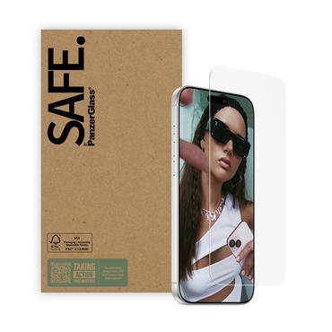 PanzerGlass SAFE. by ® Skærmbeskyttelse iPhone 17 Pro Max | 16 Pro Max | Ultra-Wide Fit | Bulk