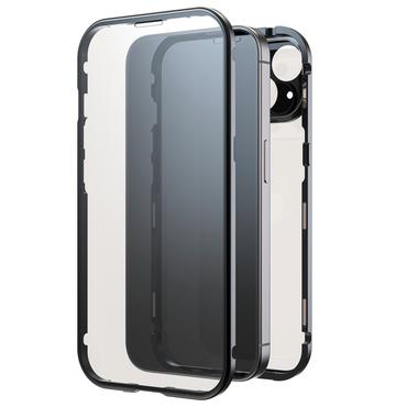 BLACK ROCK 360&deg; Glass Cover iPhone 15 Transp/Black
