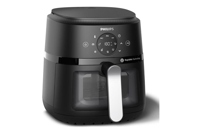 Philips 2000 Series Na221 Varmluftsrister Sort Sølv