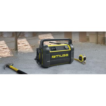 Muse M-928 BTY radio Bærbar Digital Sort, Gul