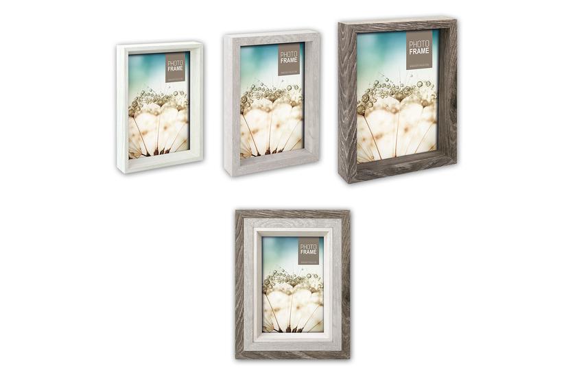 ZEP Trilogy 3 Billedrammes&aelig;t Brun, Gr&aring;, Hvid