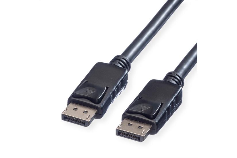 DISPLAYPORT KABEL SORT 1,0M,