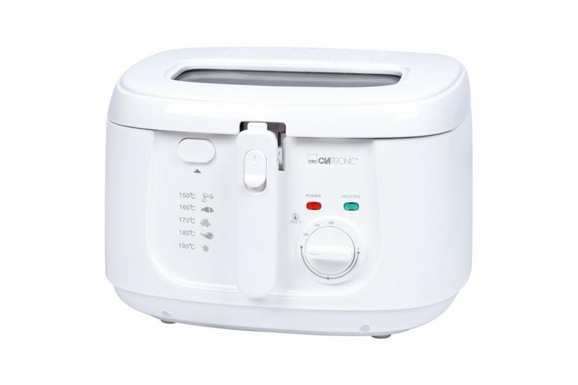 Clatronic FR 3771 - fritös - vit