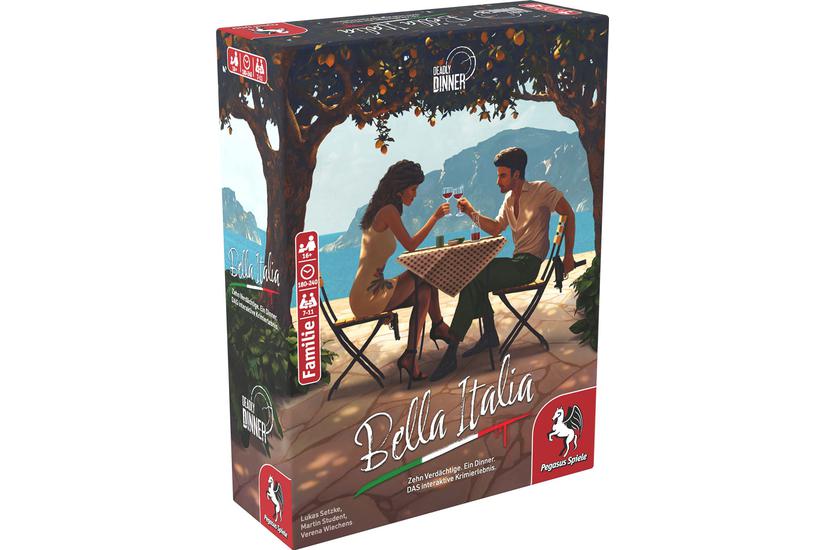 Pegasus Brädspel - 7 spelare min - 11 spelare max - från16 År - Brädspel, familjespel