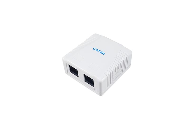 Equip Aufputzdose Cat6A 2-Port 2x RJ45 UTP