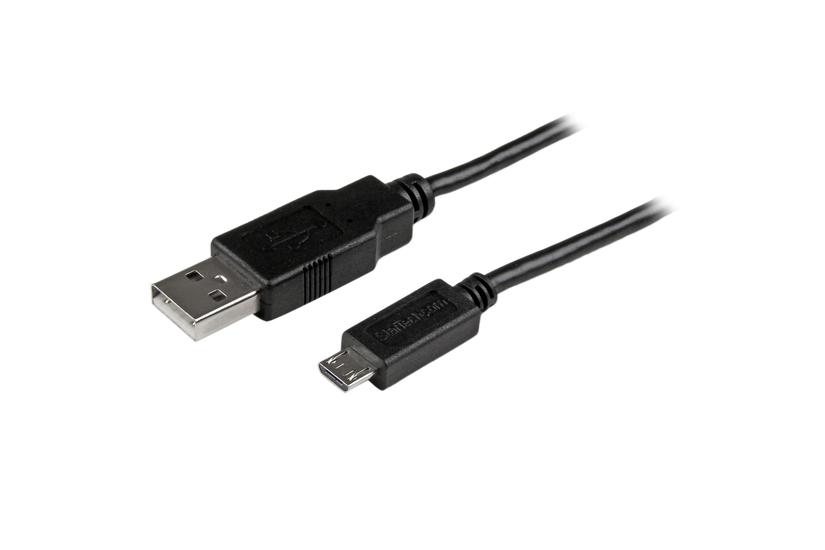 StarTech.com Micro USB-kabel - 2 m - USB-kabel - mikro-USB typ B till USB - 2 m