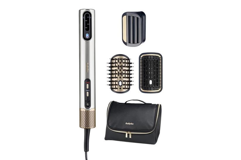 BaByliss AS6555E hair styling tool Hair styling kit Airflow Gold, Silver 2.5 m