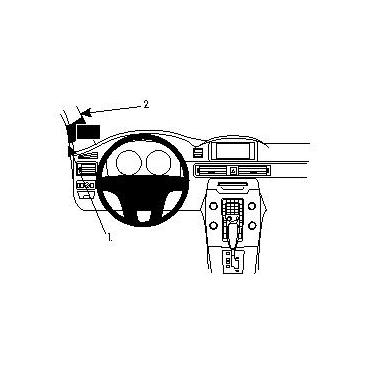 Brodit ProClip Left mount - beslag til montering