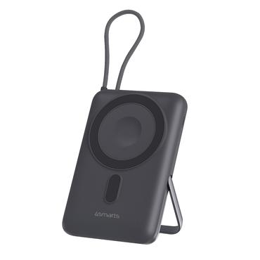 4smarts Enterprise Pocket 10000 mAh Trådløs opladning Grå