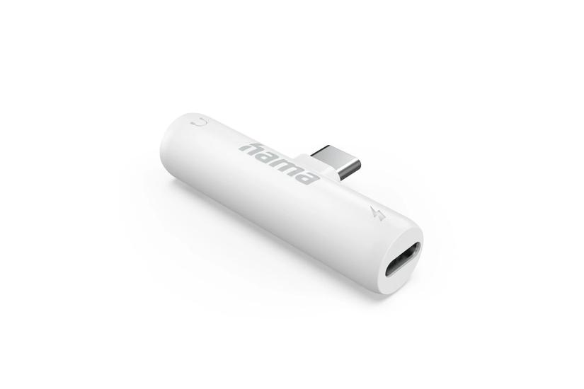 HAMA Adapter Audio USB-C White