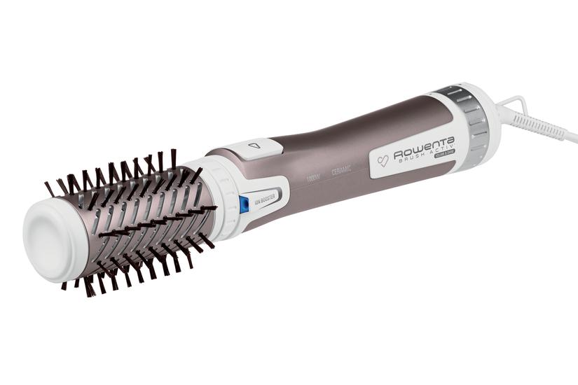 Rowenta Brush Activ Premium Care CF9540 Varmluftsb&oslash;rste Varm Aluminium, Metallic, Hvid 1000 W 1,8 m