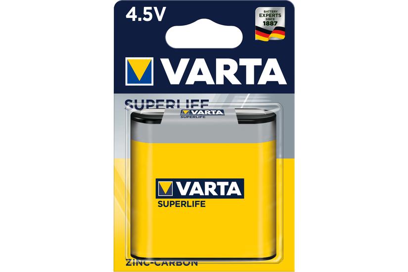 Varta Superlife 2012 batteri x 3LR12 - Kul-zinc