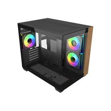 Cooler Master Chassi - Mini-Tower - Micro-ATX, Mini-ITX - 160 mm - 410 mm - 5