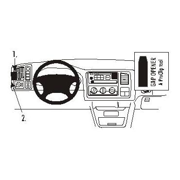 Brodit ProClip - monteringsbeslag til køretøjer