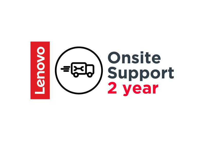 Lenovo Onsite Upgrade - support opgradering - 2 &aring;r - on-site