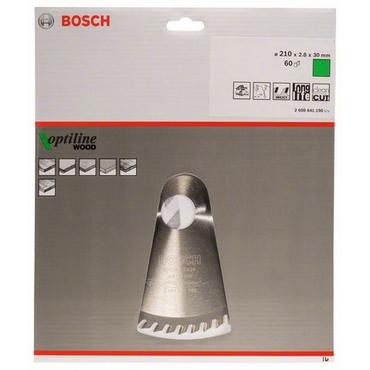 Bosch 2 608 641 190 rundsavklinge 21 cm 1 st