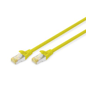 DIGITUS patch-kabel - 1 m - gul, RAL 1018