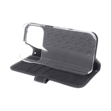 Insmat 650-3367 mobiltelefon etui 16 cm (6.3") Flipetui Sort