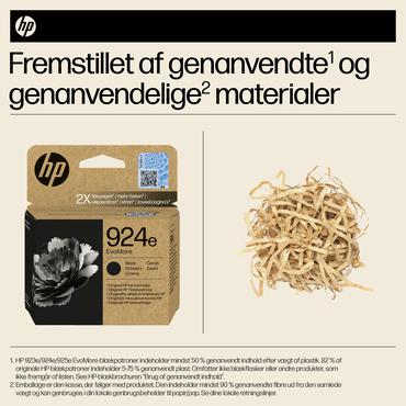 HP 924e EvoMore - svart - original - bl&auml;ckpatron