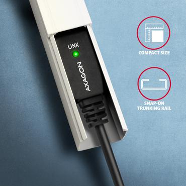 *AXAGON ADR-210B USB 2.0 A-M -> B-M act 10m cabl