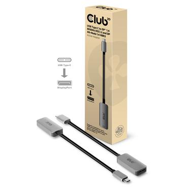 Club 3D CAC-1567 - DisplayPort-adapter - 24 pin USB-C till DisplayPort - 22 cm