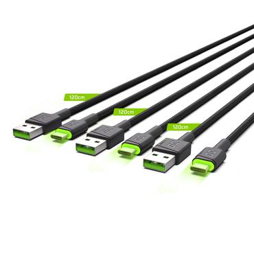 Green Cell GC Ray - USB Type-C kabel - 24 pin USB-C til USB - 2 m