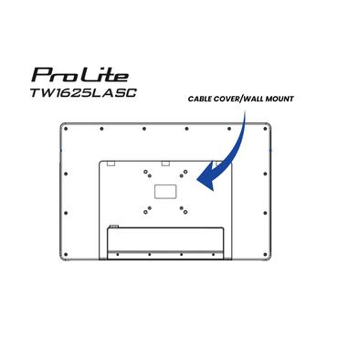 iiyama TW1625LASC-B3PNR skærm i mødelokale 39,6 cm (15.6") 1920 x 1080 pixel LED Wi-Fi 6 (802.11ax), Wi-Fi 5 (802.11ac), Wi-Fi 4 (802.11n), 802.11g, 802.11a, 802.11b Sort Bluetooth