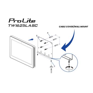 iiyama TW1625LASC-B3PNR skærm i mødelokale 39,6 cm (15.6") 1920 x 1080 pixel LED Wi-Fi 6 (802.11ax), Wi-Fi 5 (802.11ac), Wi-Fi 4 (802.11n), 802.11g, 802.11a, 802.11b Sort Bluetooth
