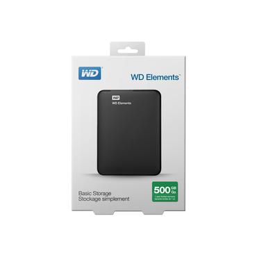 WD Elements Portable WDBUZG5000ABK - 500GB