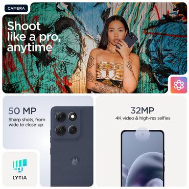 Motorola moto g86 power 5G 16,9 cm (6.67") Dual SIM Android 15 USB Type-C 12 GB 256 GB 6720 mAh Blå