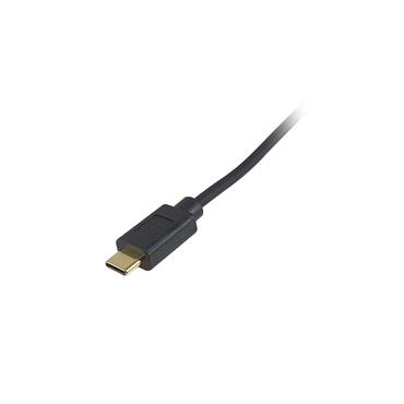 Equip USB Kabel 2.0 C -> C roll. St/St  1.00m        schwarz