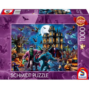 Schmidt Spiele 58871 puslespil 1000 stk Ferie