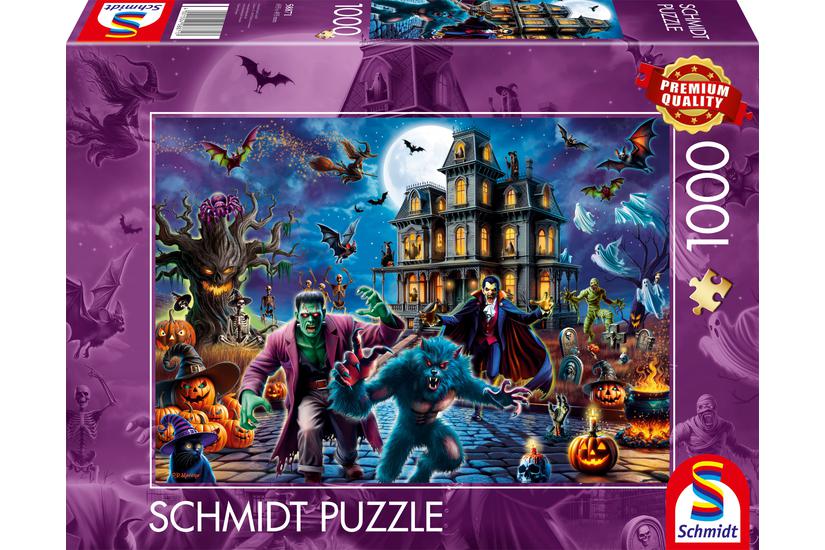 Schmidt Spiele 58871 puslespil 1000 stk Ferie