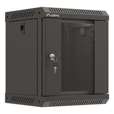 Lanberg WF11 Series - rack - 300 x 300, med glasdør, flad pakke - 6U