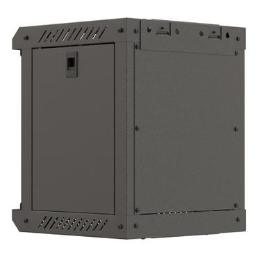 Lanberg WF11 Series - rack - 300 x 300, med glasdør, flad pakke - 6U