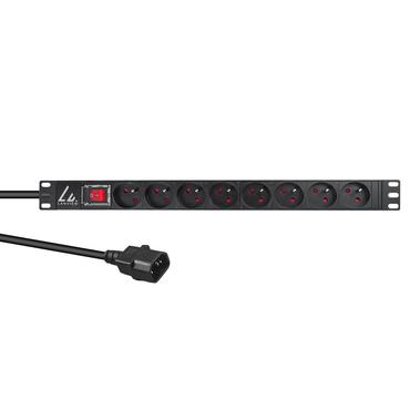 19'' rack mount power strip,